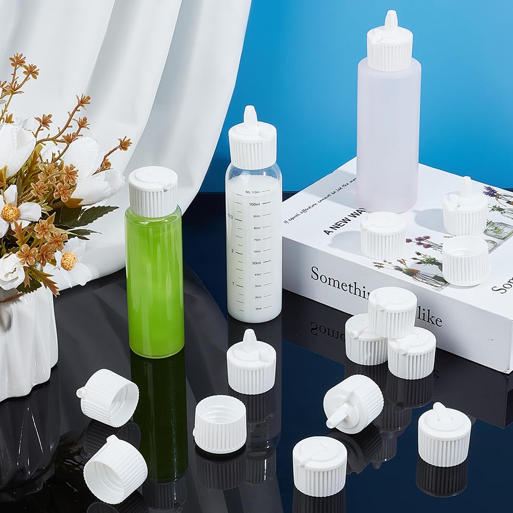 Amazon.com: OLYCRAFT 36Pcs 28/410 Flip Top Dispensing Cap White